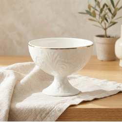Bowl Set 6 Pcs With Wooden Tray